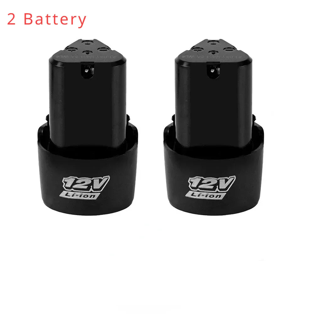 Lithium Battery 12V 1500mAh Rechargeable Battery For Angle Grinder Electric Screwdriver Drill Spare Battery EU US AU UK
