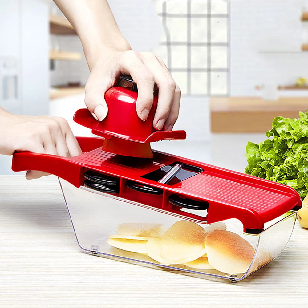 Vegetable Cutter with Steel Blade Slicer Potato Peeler Carrot Cheese Grater vegetable slicer Kitchen Accessories