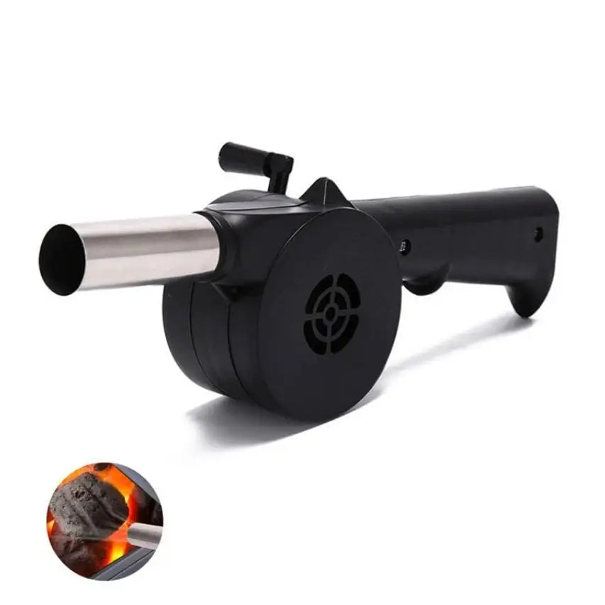 LMETJMA Hand BBQ Fan Outdoor BBQ Fan Air Blower for Barbecue Picnic Manual Grill BBQ Fan Fire Bellows BBQ Tools KC0266