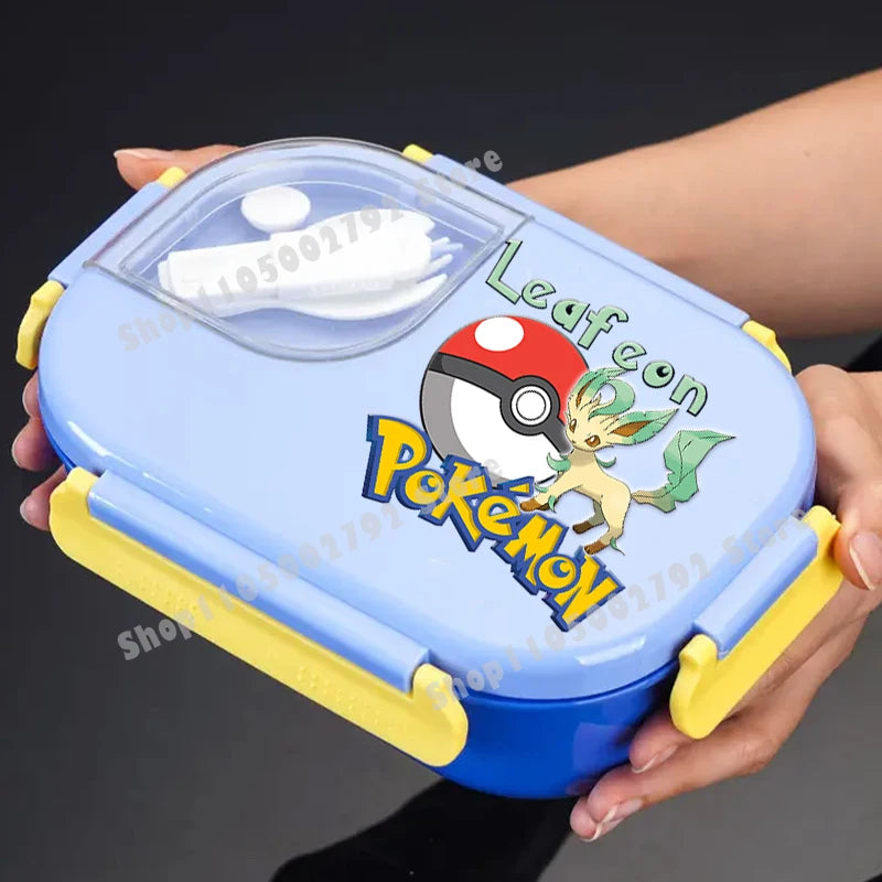 Pikachu Pokemons Girl Boy Cartoon Lunch Boxs Student Charmander Portable Bento Case Insulated Lunch Box Kids Birthday Cute Gift