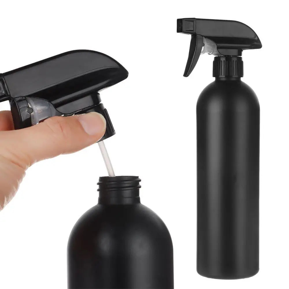 New 500ML Hairdressing Spray Bottle Refillable Round Shoulder Liquid Container Watering Can Home&Hair Salon