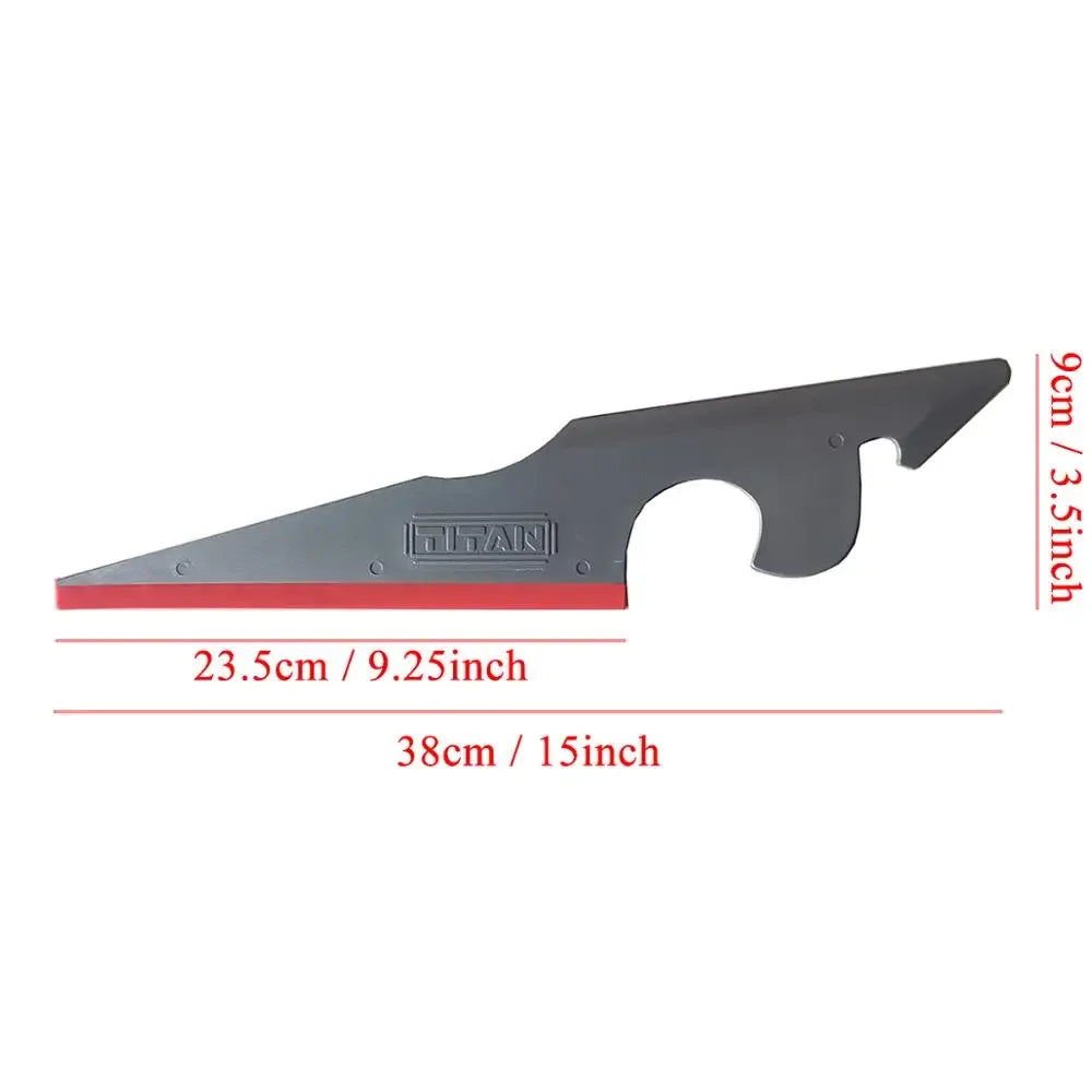 Vinyl Wraps Window Tinting Water Wiper Squeegee with Rubber Tips for Glass Cleaner Car Windshield Bathroom Mirrors Squeegee A72