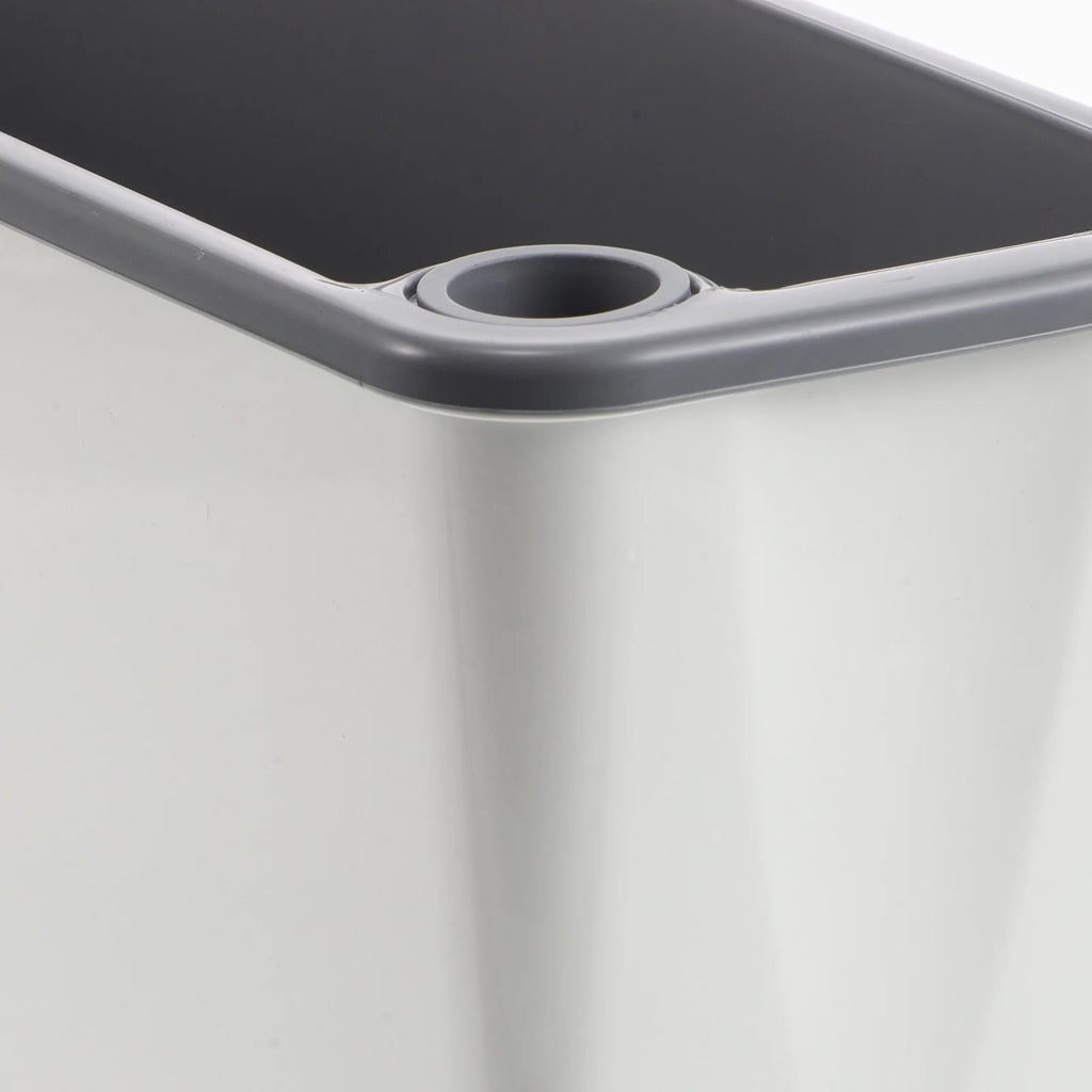 Plastic Rectangular Window Planter Pot Water Storage Balcony Windowsill Gardening Vegetable Herb Flower Plastic Planter Box