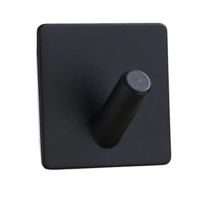 Shower Squeegee Black With Hook Stainless Steel Core Silicone Bathroom Cleaning Window Screen Bath Wiper Cleaner Glass Door