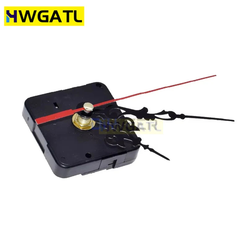 HWGATL HQ3268 Professional And Practical Quartz Wall Clock Movement Mechanism DIY Repair Tool Parts Kit with Red Hands