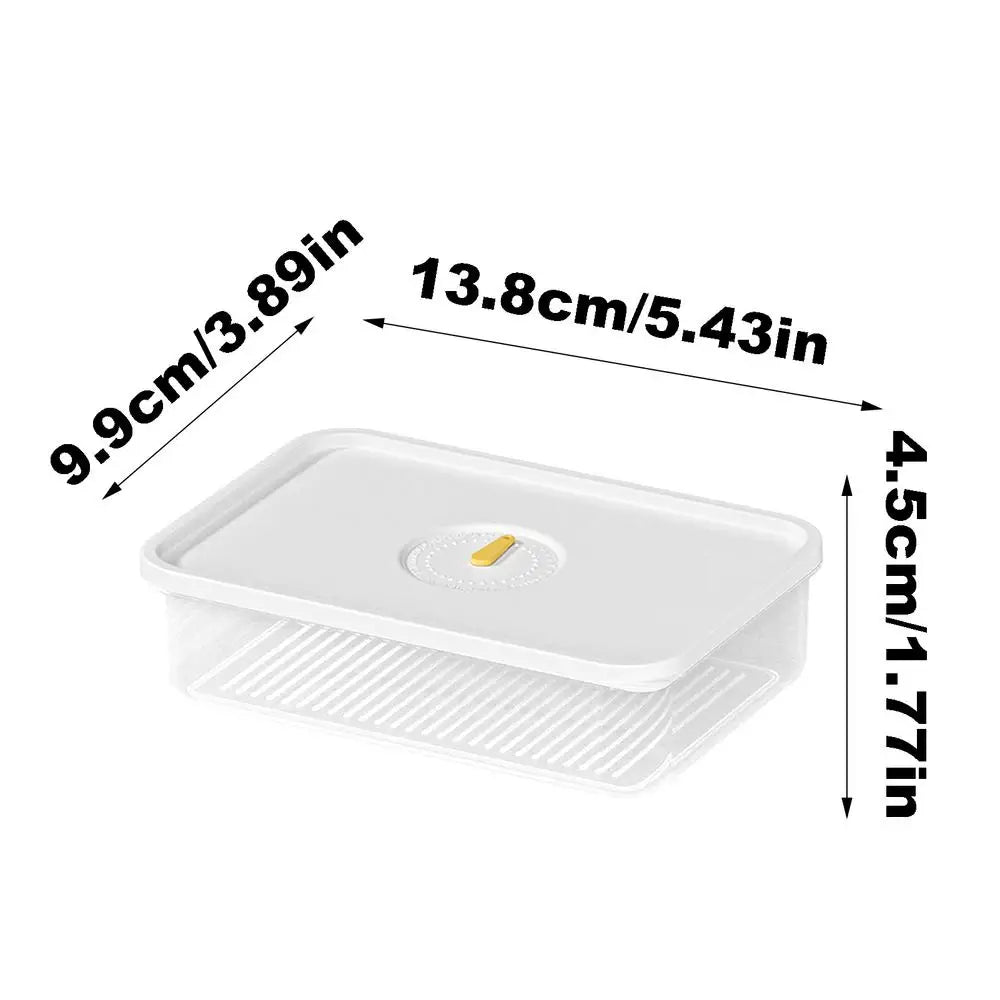 Meat Storage Containers Lunch Meat Saver Clear Lunch Meat Saver Airtight Fridge Cheese Keeper Box For Fruits Vegetables Meat