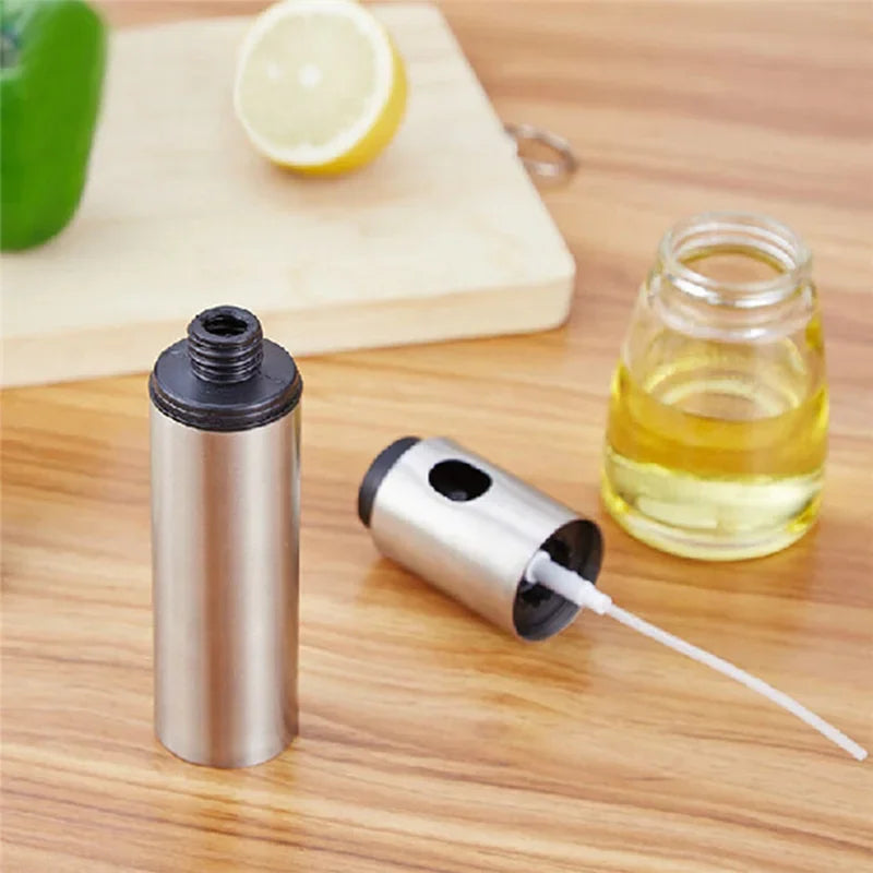 Kitchen Baking stainless steel Olive Oil Sprayer Spray Empty Bottle Vinegar  Dispenser Cooking Salad BBQ