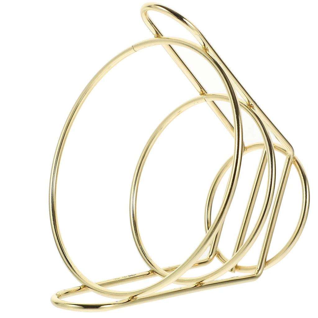 Fried Chicken Basket Metal Cone Snack Holder Hollow Wire Fry Basket Iron Food Serving Container Kitchen Bar Utensil