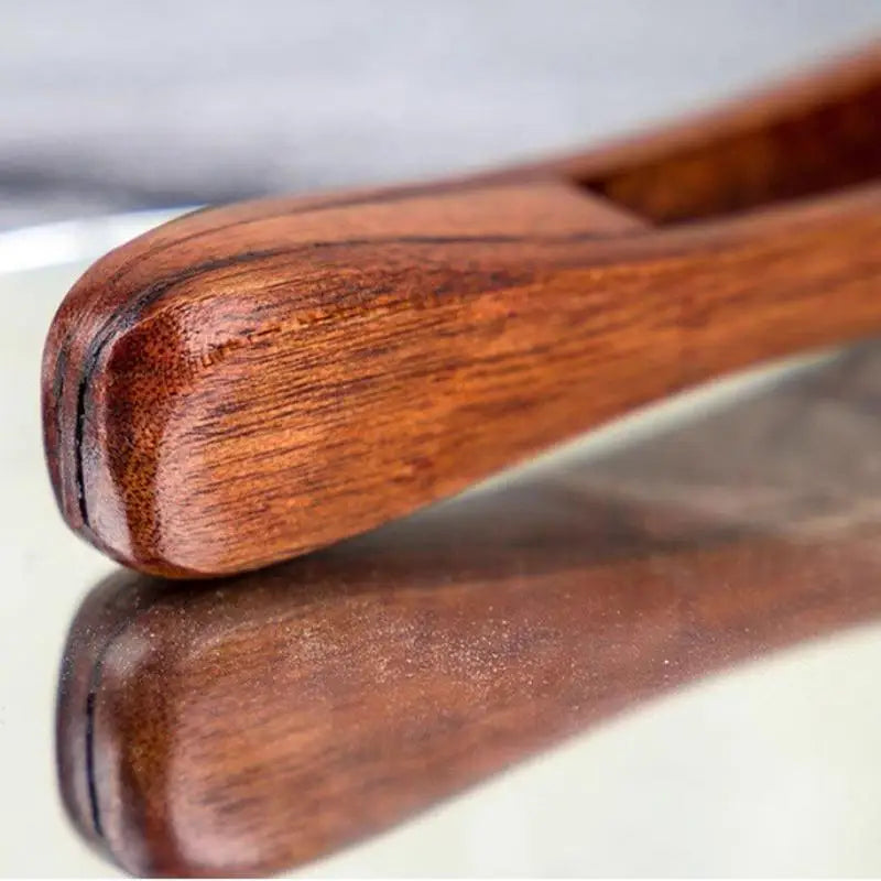 1Pcs Bamboo Cooking Kitchen Tongs Food BBQ Tool Salad Bacon Steak Bread Cake Wooden Clip Home Kitchen Utensil