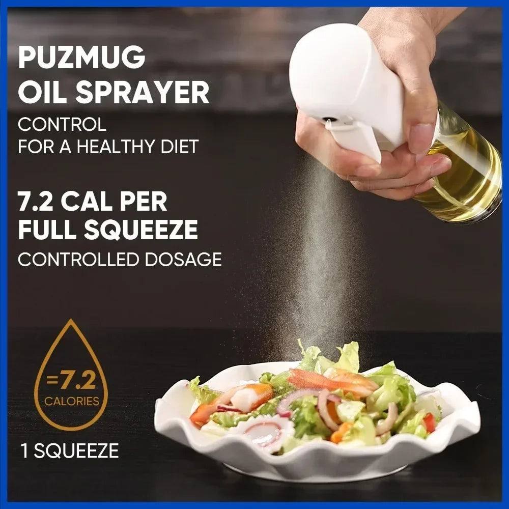 200/300/500ML Pneumatic Spray Bottle Fitness Barbecue Spray Oil Dispenser Kitchen Oil Spray Bottle Cooking Olive Oil Sprayer