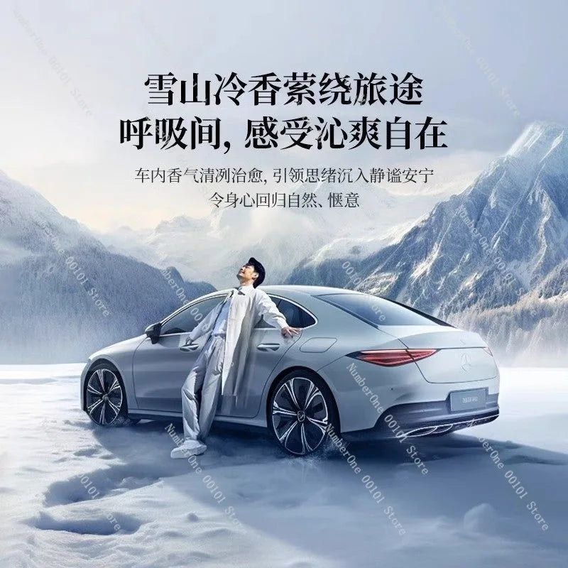 Smart Cloud Mist Car Diffuser Automatic Fragrance Sprayer Intelligent Air Freshener Luxury Scent Car Interior Decoration