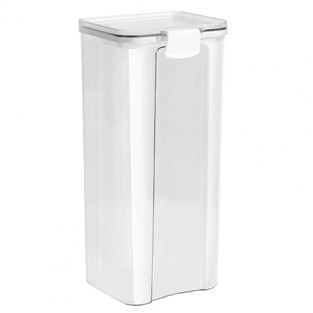 Transparent Sealed Food Storage Ja Airtight Lock Dustproof Moisture-proof Rice Cereal Milk Powder Container Tea Storage Case