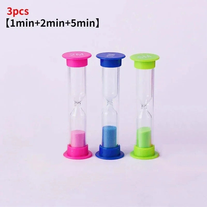 Plastic Sand Timer Meter Hourglass 30 Seconds 1 Minute Clock Watch 2 Minutes Klepsydra Clocks Home Decoration Ornaments Wall Oil