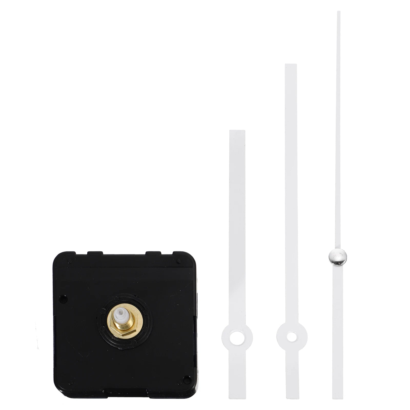 1pc Quartz Clock Movement Silent Sweep Mechanism Replacement Kit Durable Diy Home Clock Parts Metal Hands Wall Clock