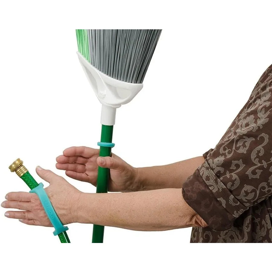 Silicone Universal Cuff Aid for Limited Hand Grip Cerebral Palsy Therapy Adaptive Eating Tableware Spoon Fork Holder Disabled A