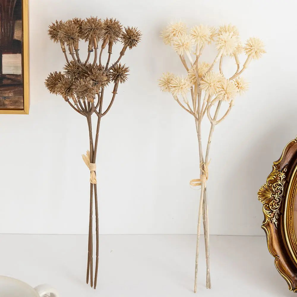 Artificial Plants Spike ball Hot sale Wedding Bride Bouquet Home Vase Garden Dining Table Indoor Outdoor Diy Gift Box Decor