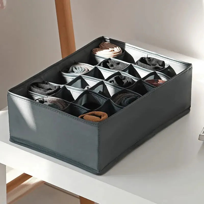 1pc Fabric Underwear Storage Box Drawer Organizers For Closet Organization And Storage Of Socks Underwear Ties And More
