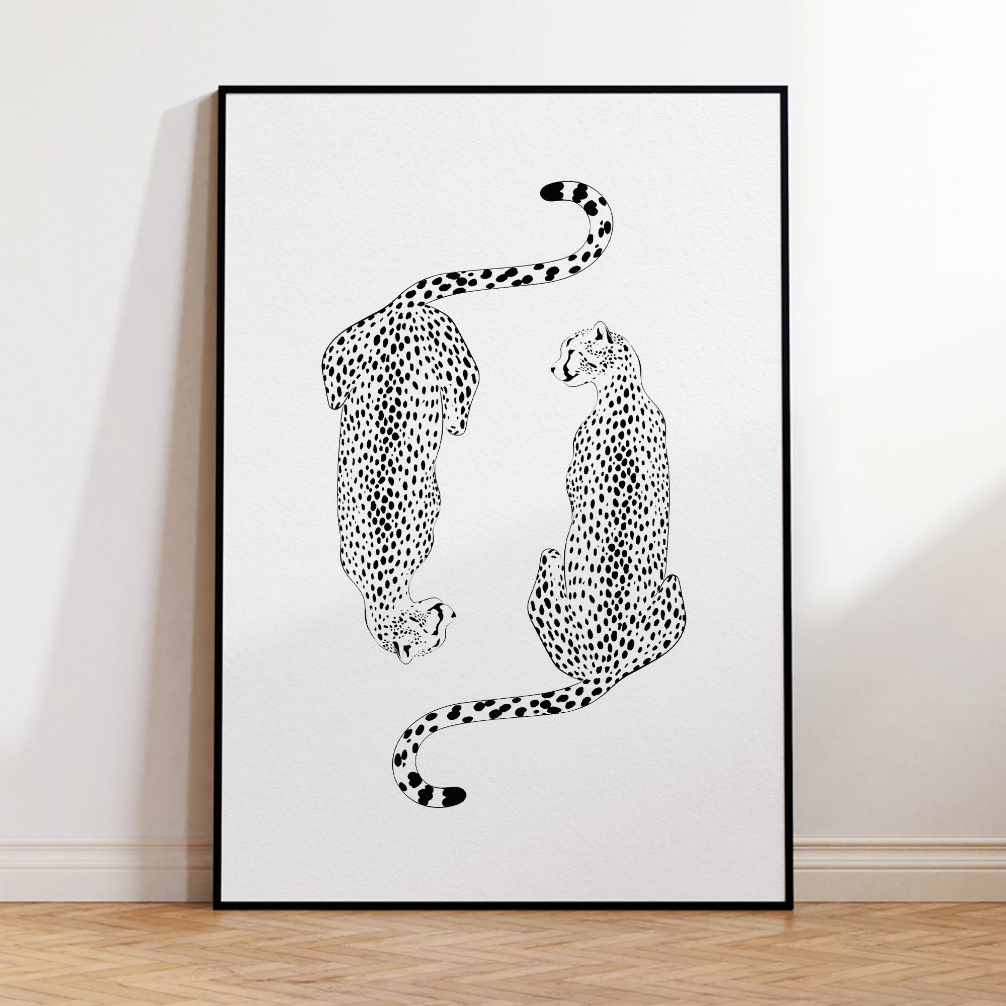 Billiards Black Eight Cheetah Lip Print Wall Art Prints Canvas Painting Poster Picture For Living Room Home Decor