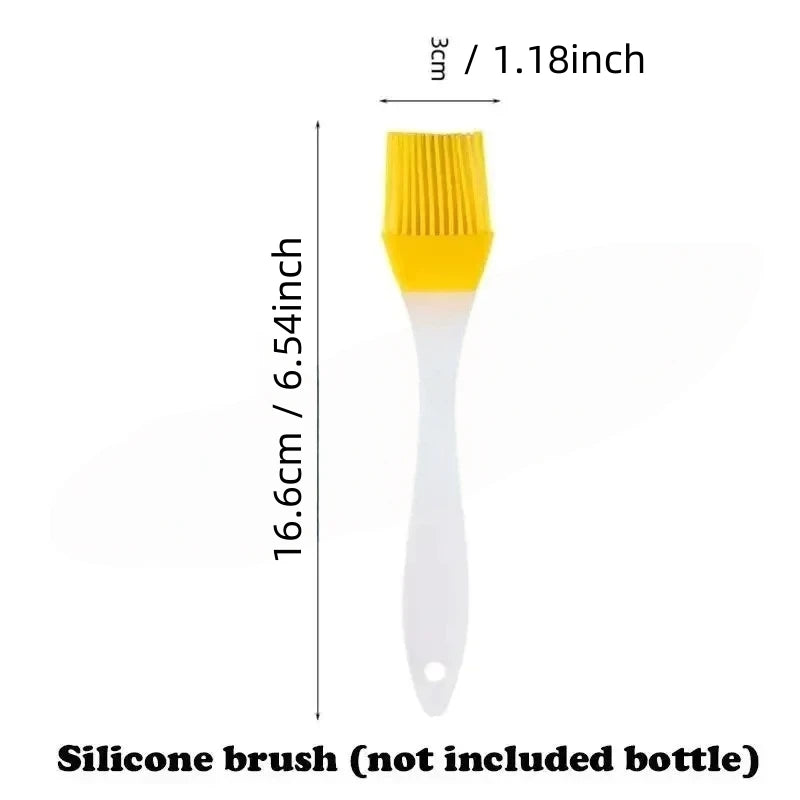 200/300/500ml Oil Sprayer for Cooking BBQ Salad Olive Oil Spray Dispenser Bottle Non-Slip Handle Suitable Kitchen Cooking Baking