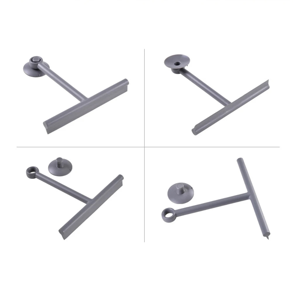 Glass Scraper For Bathroom Shower Squeegee Window Glass Wiper Cleaner Tool Heavy Duty Rustproof Smooth Glide On Tiles