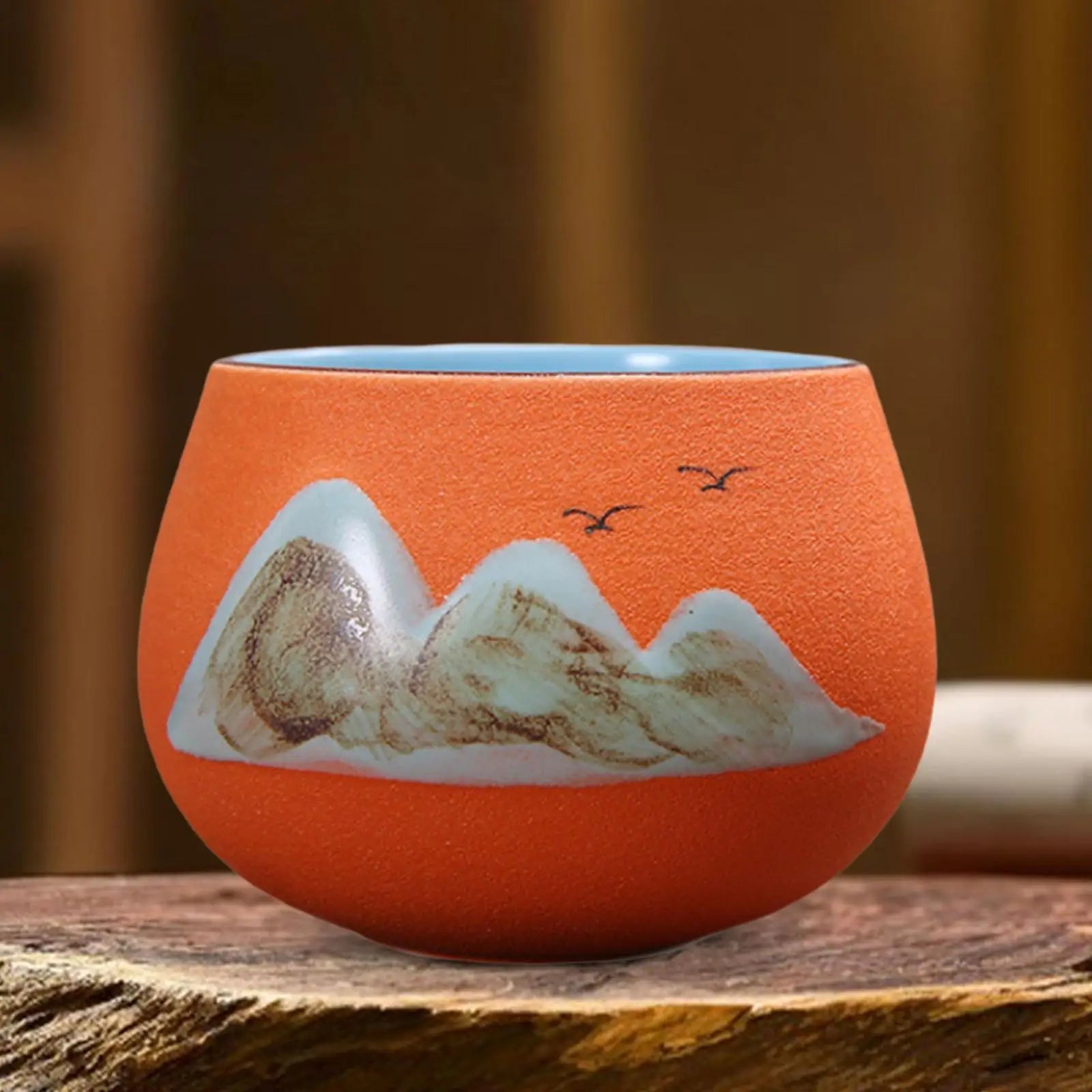 Ceramic Cup Tabletop Serveware Classic Kung Fu Tea Cup for Office Home