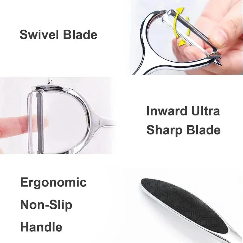 New Stainless Steel Vegetable Peeler Potato Peeler Multi-function Carrot Grater Fruit Tools Kitchen Accessories Cuisine Pelador