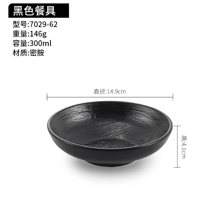 1pc Melamine Cooked Food Dish Hotpot Restaurant Tableware Plate Cold Dishes,braised Meat Dishes Display Plate Buffet Tray