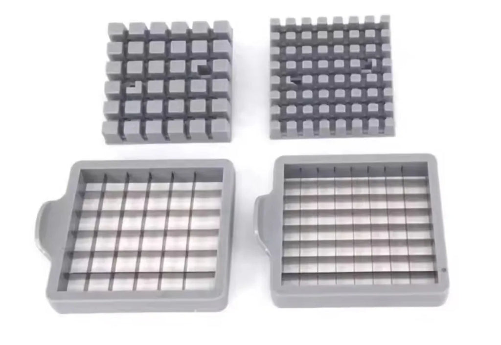 Professional Potato French Fry Cutter Machine with 2 Blades Stainless Steel Manual Vegetable Potato Slicer Kitchen Gadgets