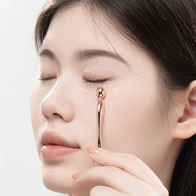 Eye/Face Cream Applicator Cosmetic Spatula Beauty Spoon Roller Massage Stick Anti Wrinkle Facial Lifting Alloy Face Skin Care