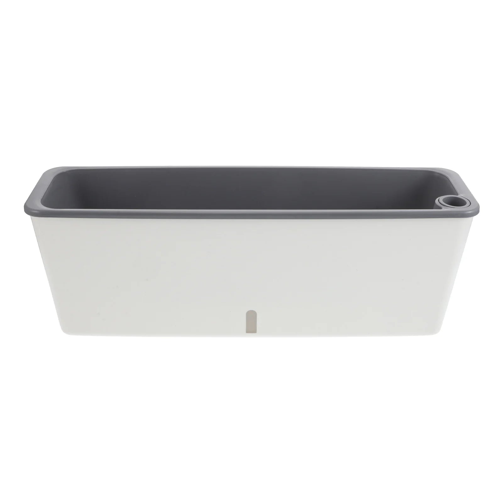 Plastic Rectangular Window Planter Pot Water Storage Balcony Windowsill Gardening Vegetable Herb Flower Plastic Planter Box