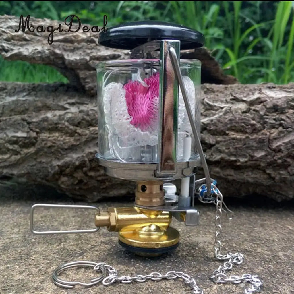 MagiDeal 3Pcs Universal Gas Lantern Mantles Resistant No Radiation Security Pollution Gas Lamp Shade Outdoor Camping Equipment