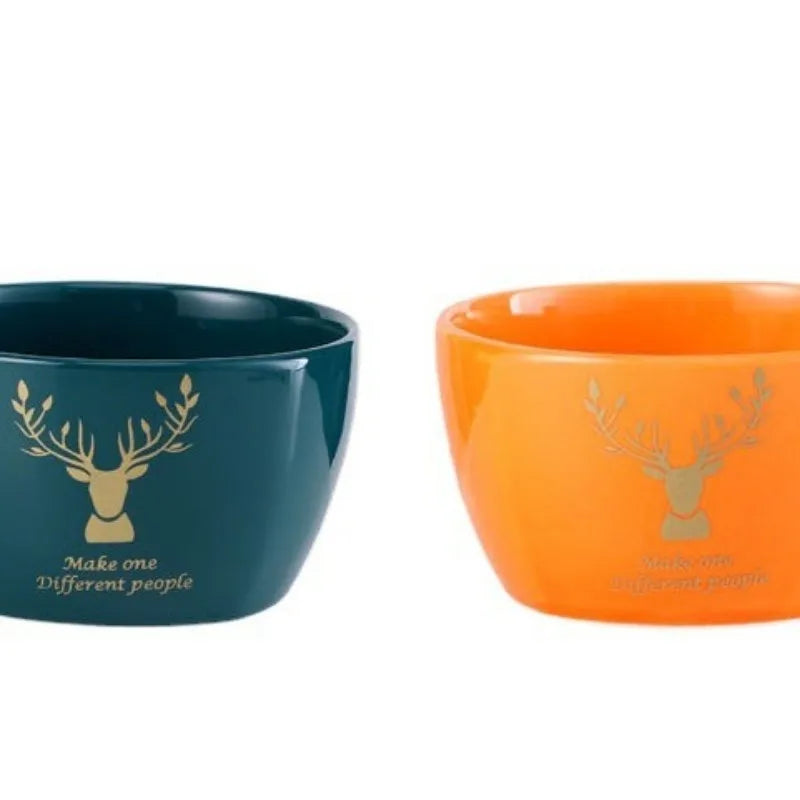 Light luxury palace style ceramic tableware, bowl and chopstick gift box set, wedding gift