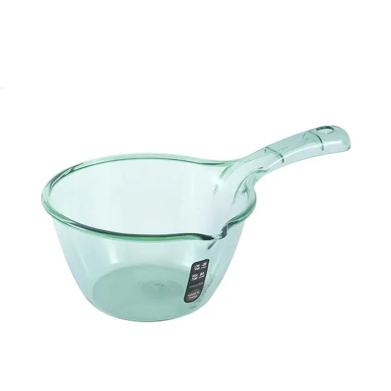 1Pcs Household Creative Water Ladle Wrestling Not Broken Transparent Water Scoop Thickened Plastic Spoon Kitchen Utensils