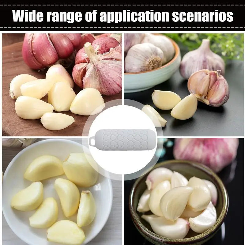 Garlic Peeler Tube Silicone Quick To Peeled Garlic Cloves Small Garlic Skin Remover Kitchen Gadgets For Cooking Kitchen Tools