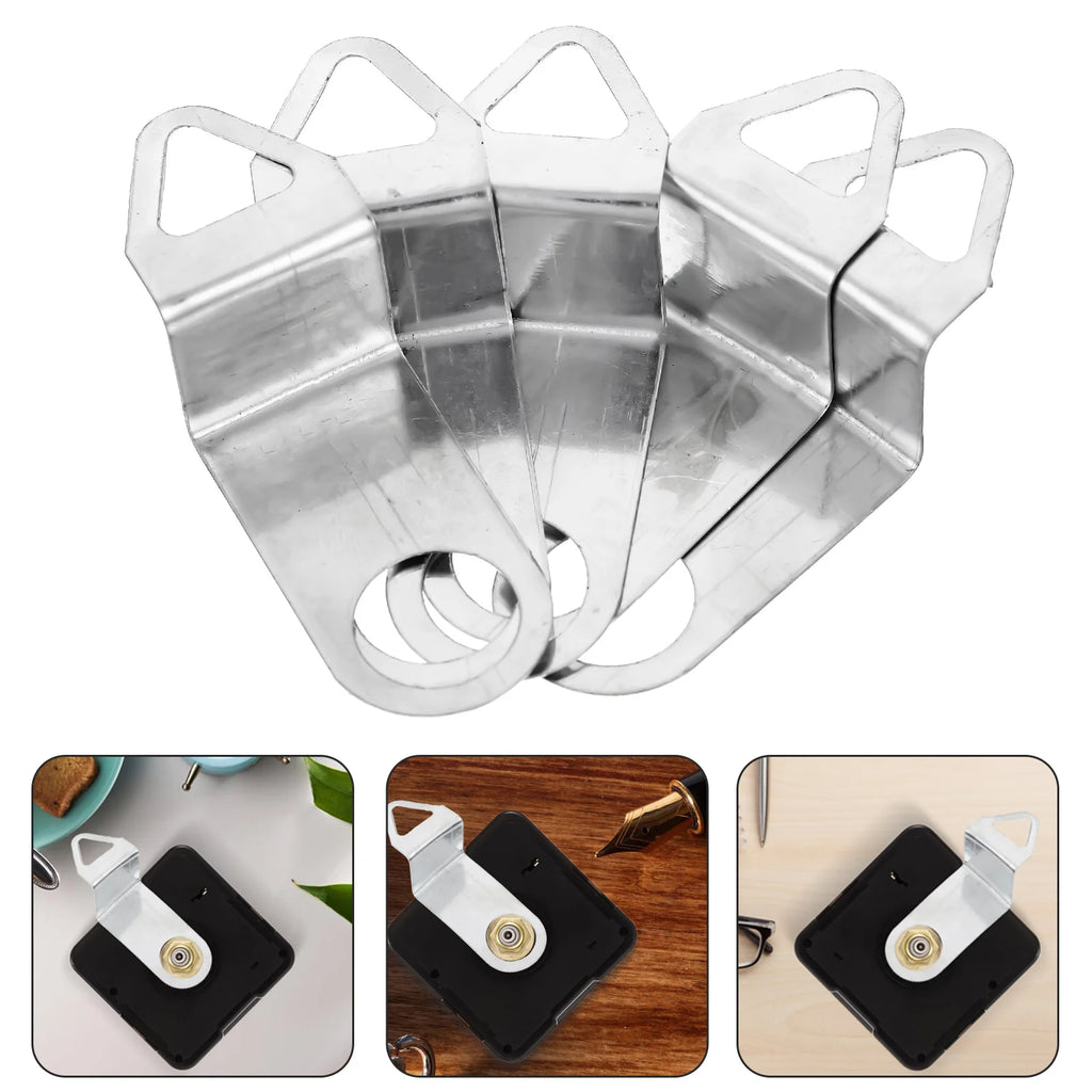 5 Pcs Clock Movement Hook Wall Clock Hooks Diy Clock Kit Clock Pendulum Hook Clock Parts Accessories Clock Replacement Kit Diy