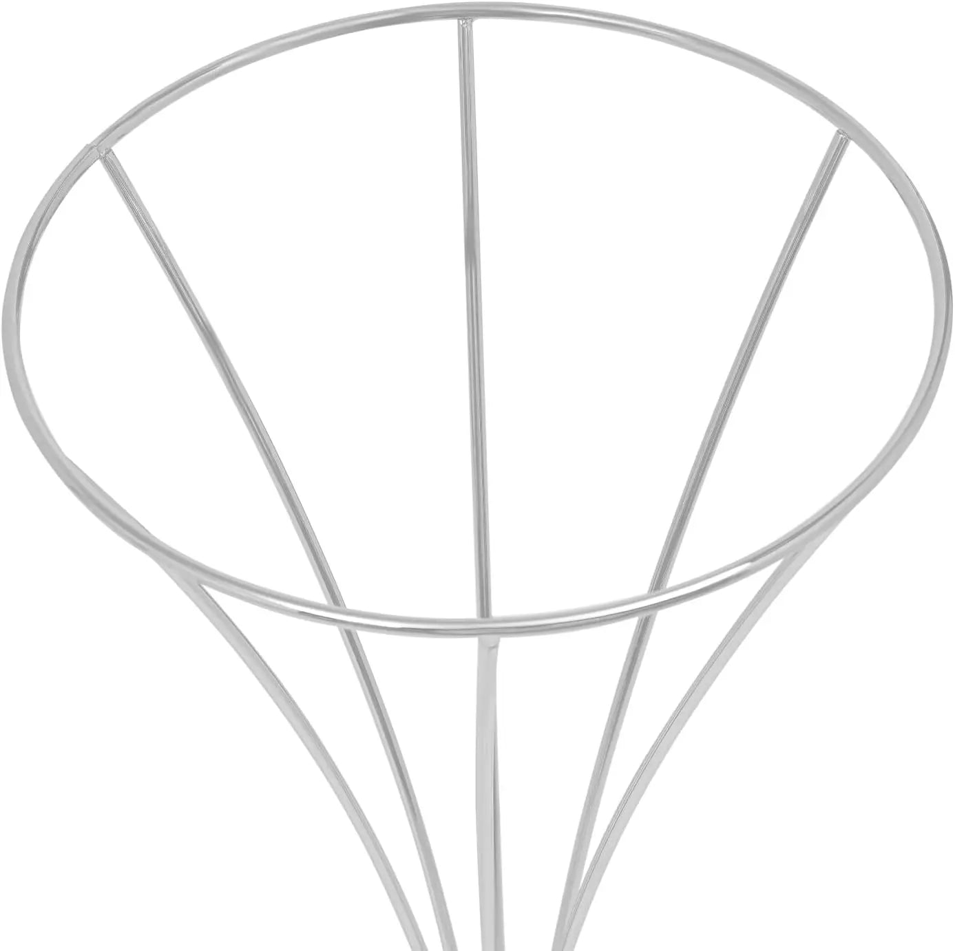 3 Pcs Tabletop Wedding Flower Vase, Metal Decorative Centerpiece, Artificial Flower