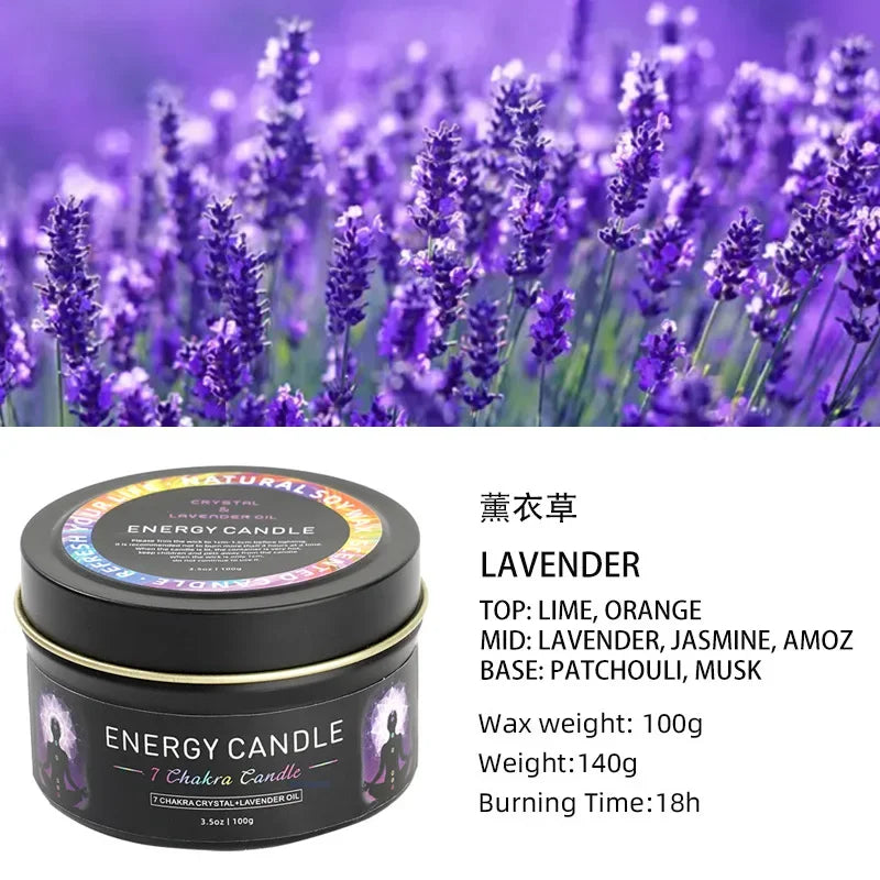 Scented Candle Gift Soy Wax Aromatherapy Candles Iron Cans Soy Wax Home Decoration m