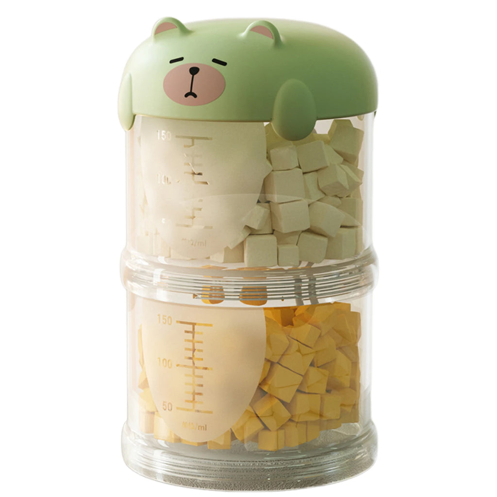 Airtight Outdoor Dog Treat Jar Multi Layers Dog Treat Portable Pet Food Container Stackable Cookie-Jar for Outdoor Walking