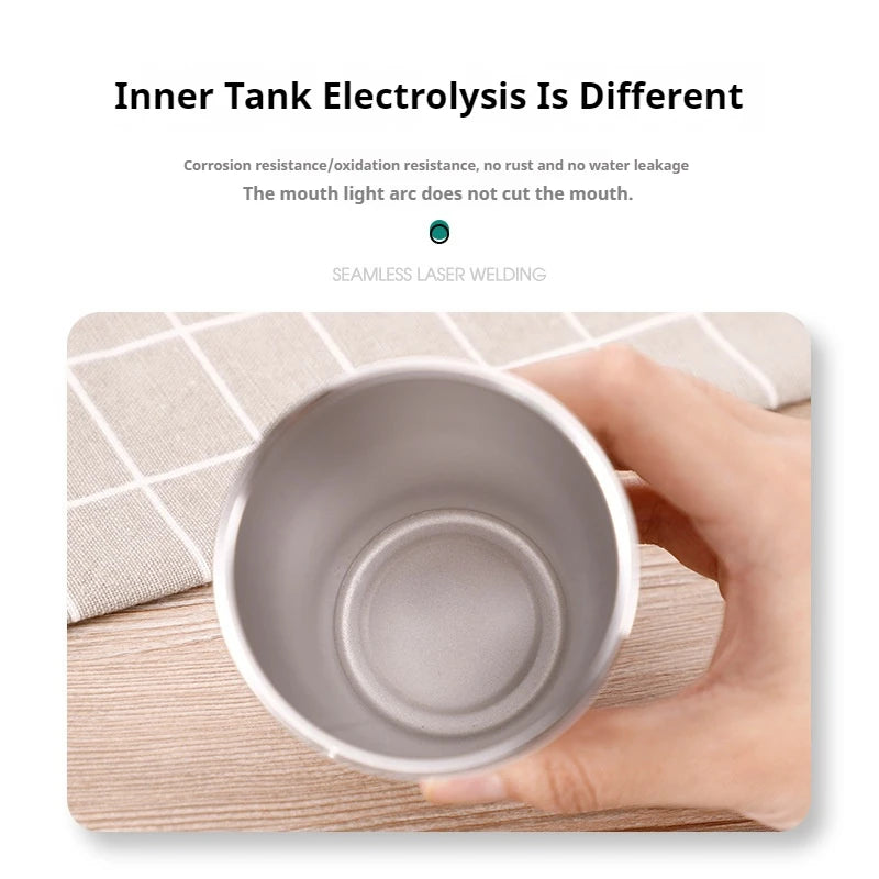 30ml-500ml Stainless Steel Metal Cup Beer Cups White Wine Glass Coffee Tumbler Travel Camping Mugs Drinking Tea Mug Set Outdoor