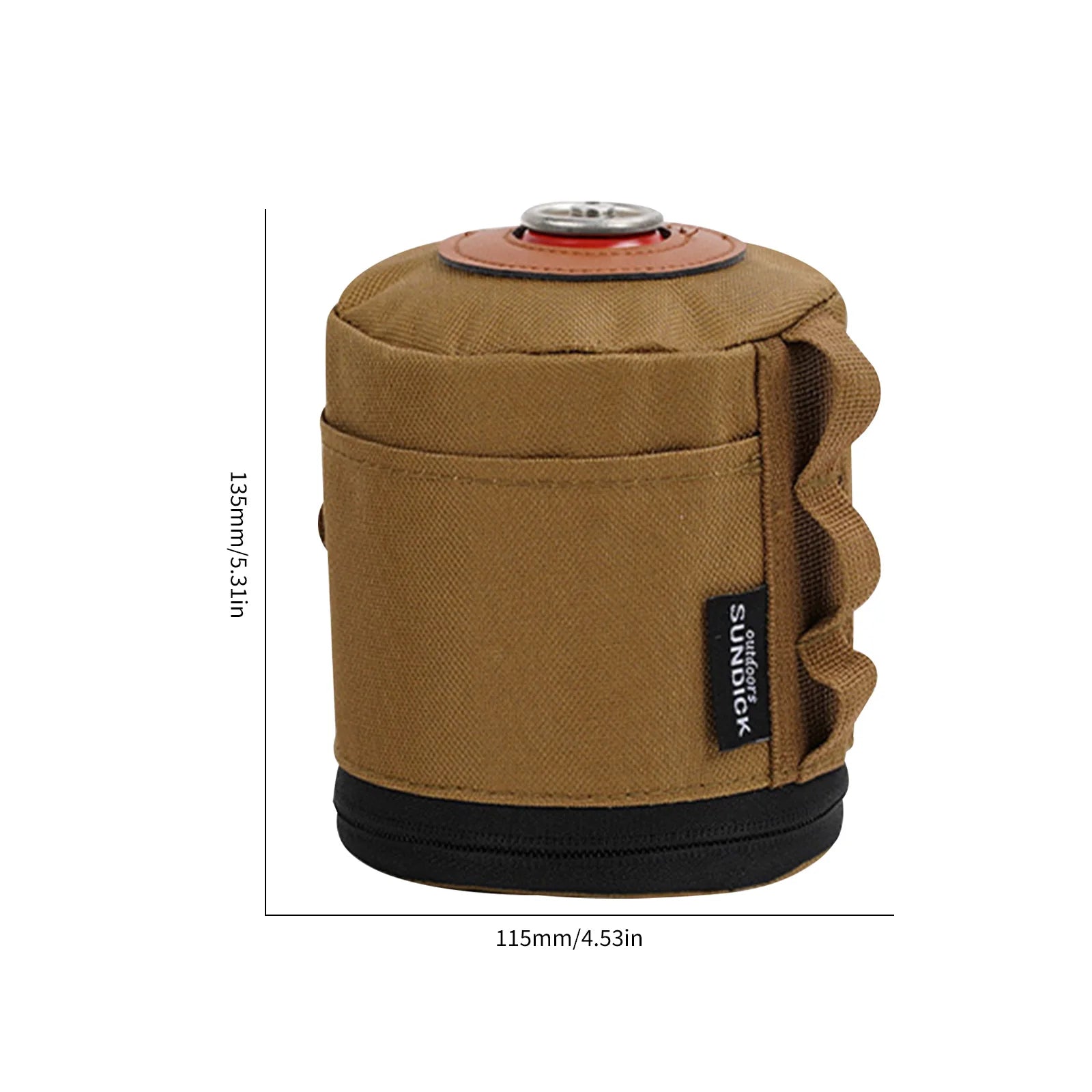 Camping Gas Tank Case BBQ Gas Canister Protective Cover Picnic Fuel Cylinder Protective Bag Outdoor Camping Equipment
