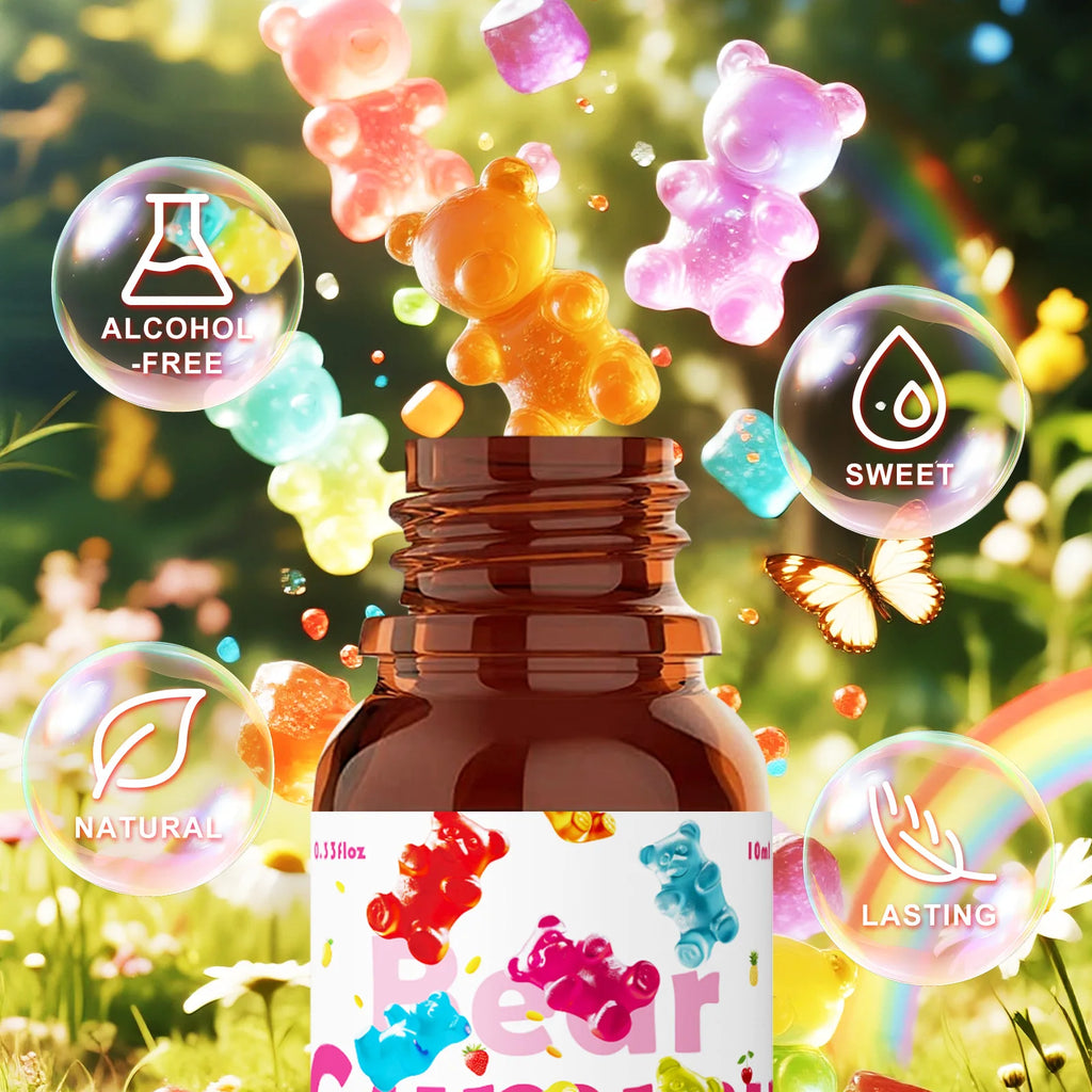 10ml Gummy Bear Fragrance oil Perfume Essential Oil sweet Diffusers Perfume Oils DIY Candle/Soap Skincare Holiday Gifts