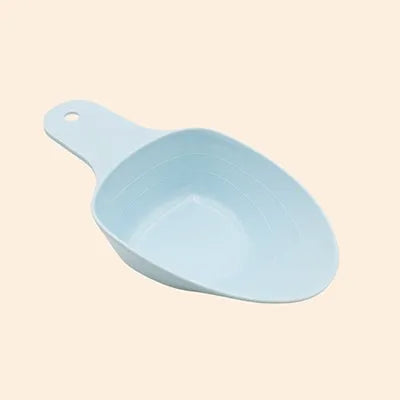 Pet food spoon with scale for precise feeding of cats and dogs, 250ml melamine food grade imitation porcelain cat food spoon