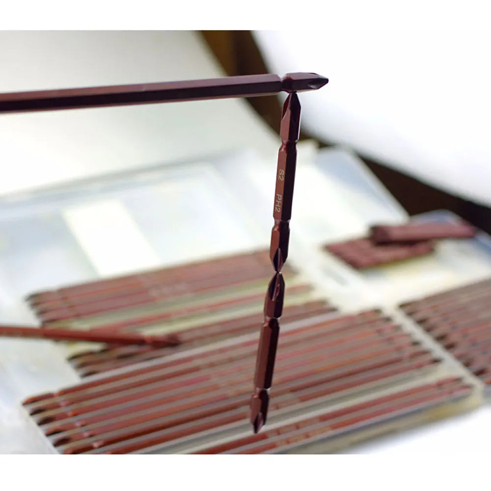 Binoax 10PCS/5PCS PH2 Cross Screwdriver Bit Set Bits Precision Driver Magnetic Electric Tool Hex Shank