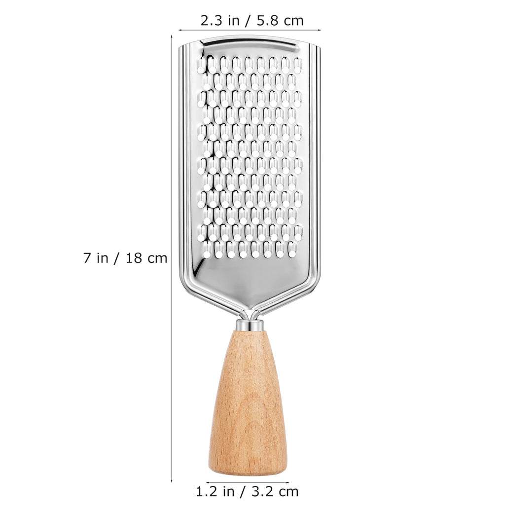 Stainless Steel Grater Cheese Handheld Potato Kitchen Knife for Wooden Garlic Peeler Tool Professional