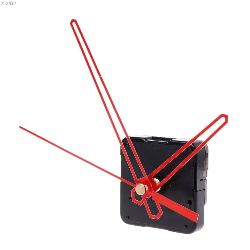 Clock Movement Mechanism Hands Wall Repair Tool Parts Silent Set DIY Red 41#