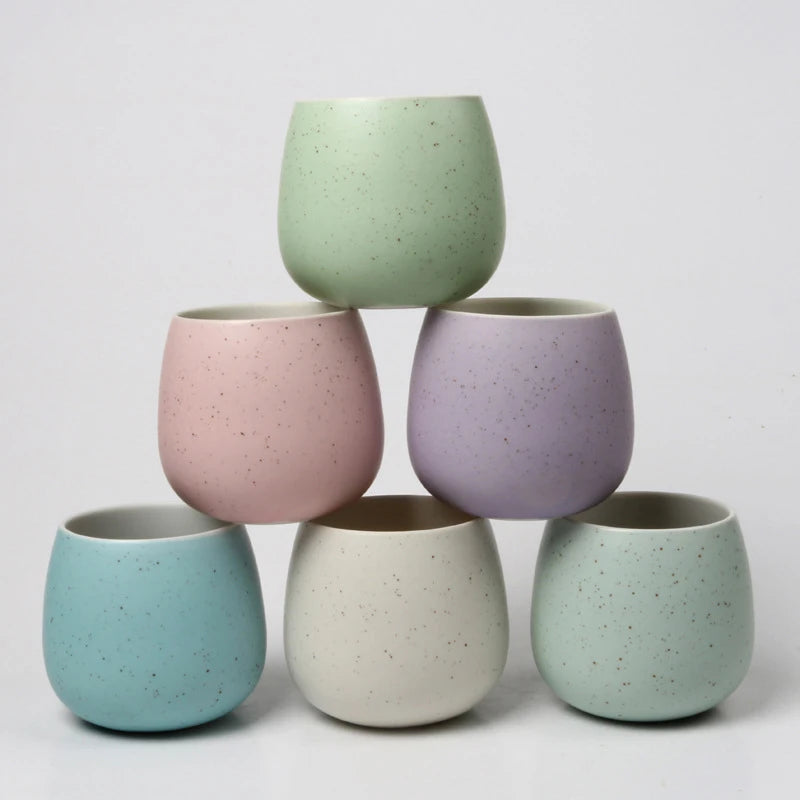 Ceramic Succulent Flowerpot With Hole Small Desktop Decor Mini Fleshy Florets Pots For Home Garden Office Vase Decor