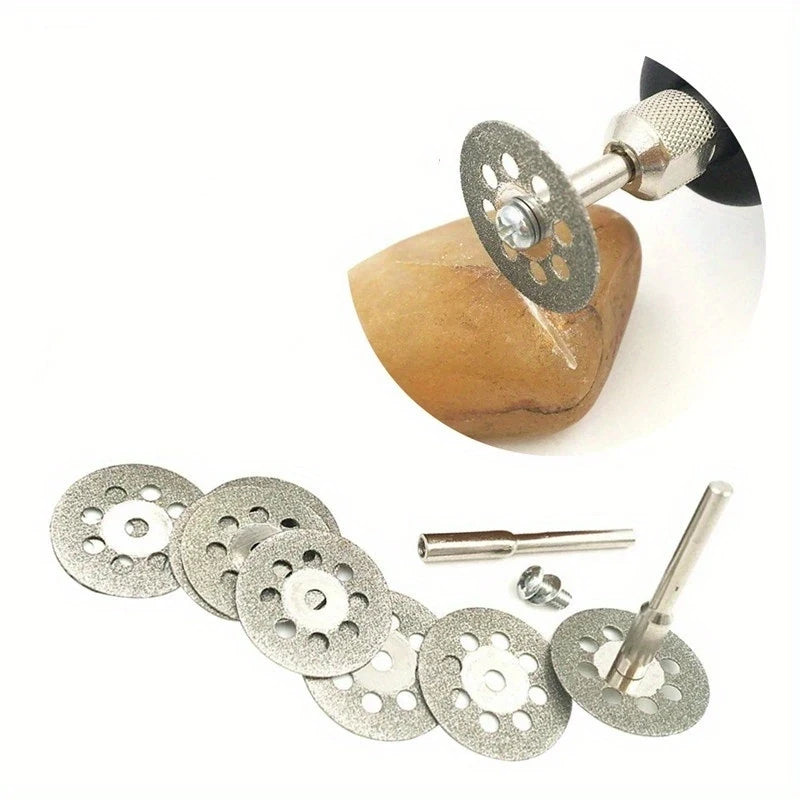 25Pcs diamond saw blade set grinding blade with screwdriver for rotating tools