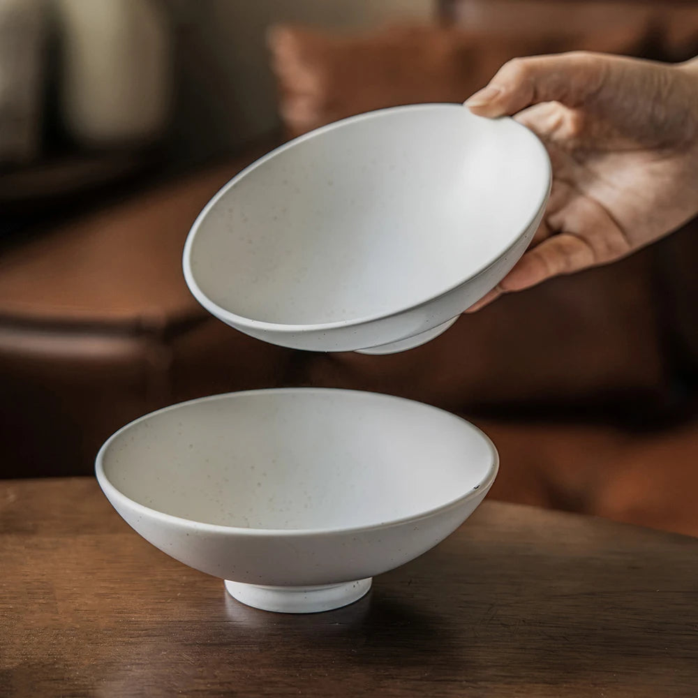 Splash Ink Porcelain Bowl Creative Delicate 5.7 Inch Round Ceramic Household Tableware Dinner Dessert Yogurt Salad Noodles Bowls