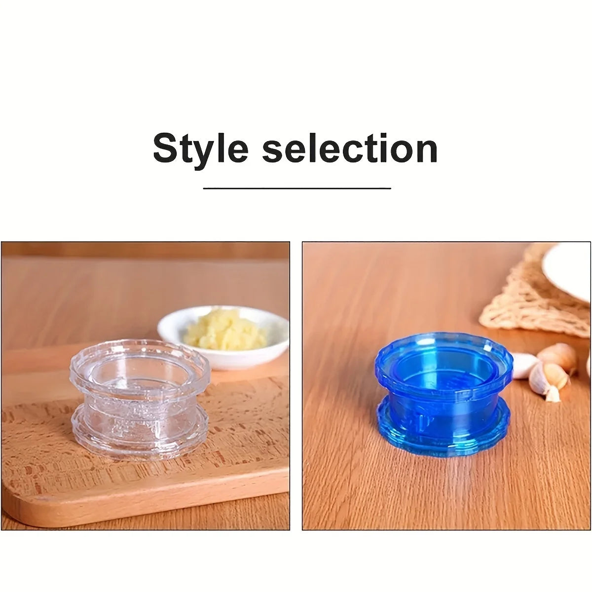 1pc, Kitchenware garlic box, garlic peeler, garlic whisk, kitchen tools - no electricity required.  kitchen accessories