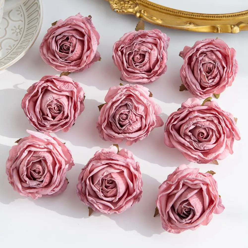 Artificial Rose Hotsale Wedding bridal bouquet Decor Wreath Home vase Valentine's day Outdoor Garden wall Party wreath diy gift